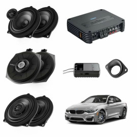 Pachet upgrade sistem audio Audison dedicat BMW K4E X4E+SR Car audio